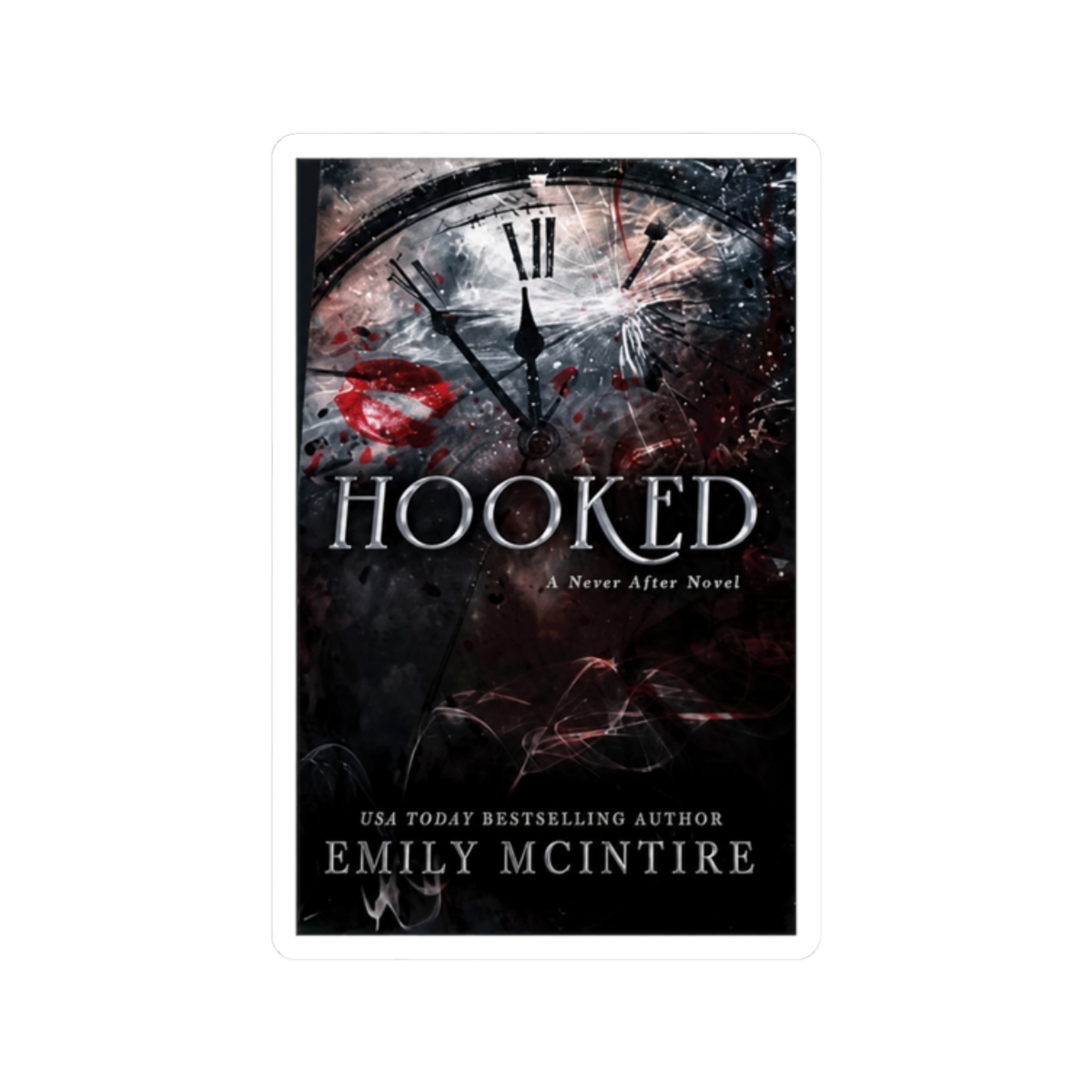 Hooked Emily McIntire Book Sticker - alternate angle 3, merchandise